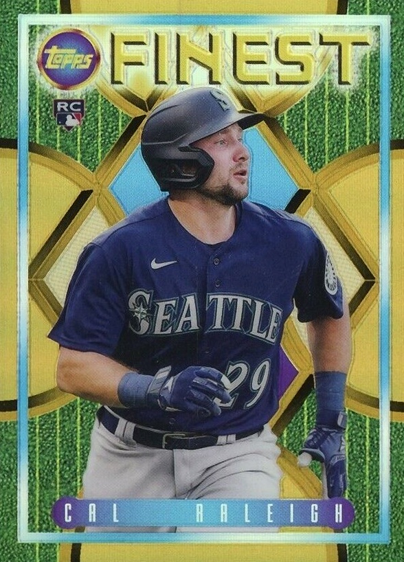 2022 Topps Finest Flashbacks Cal Raleigh #88 Baseball Card