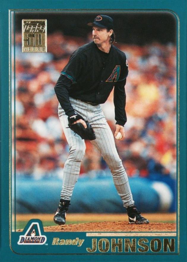 2001 Topps Randy Johnson #75 Baseball Card