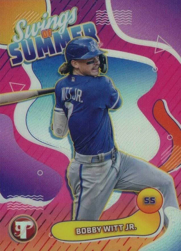 2024 Topps Pristine Swings of Summer Bobby Witt Jr. #SS3 Baseball Card