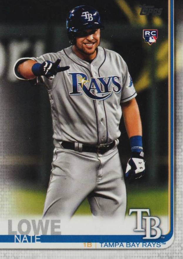 2019 Topps Update  Nate Lowe #US291 Baseball Card