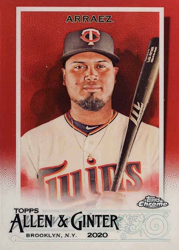 2020 Topps Allen & Ginter Chrome Luis Arraez #240 Baseball Card