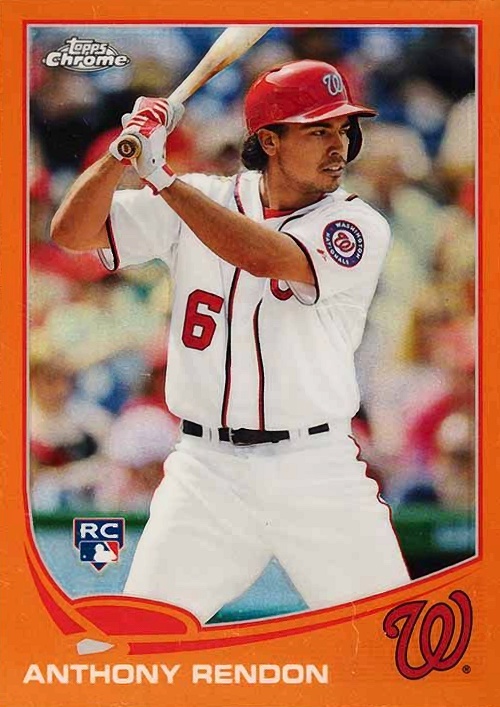 2013 Topps Chrome Anthony Rendon #128 Baseball Card