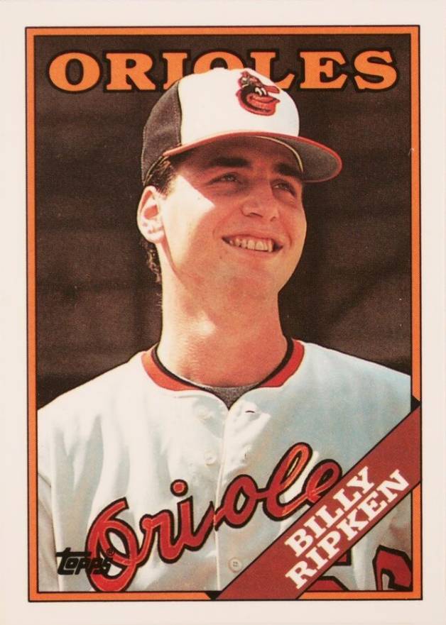1988 Topps Tiffany Billy Ripken #352 Baseball Card