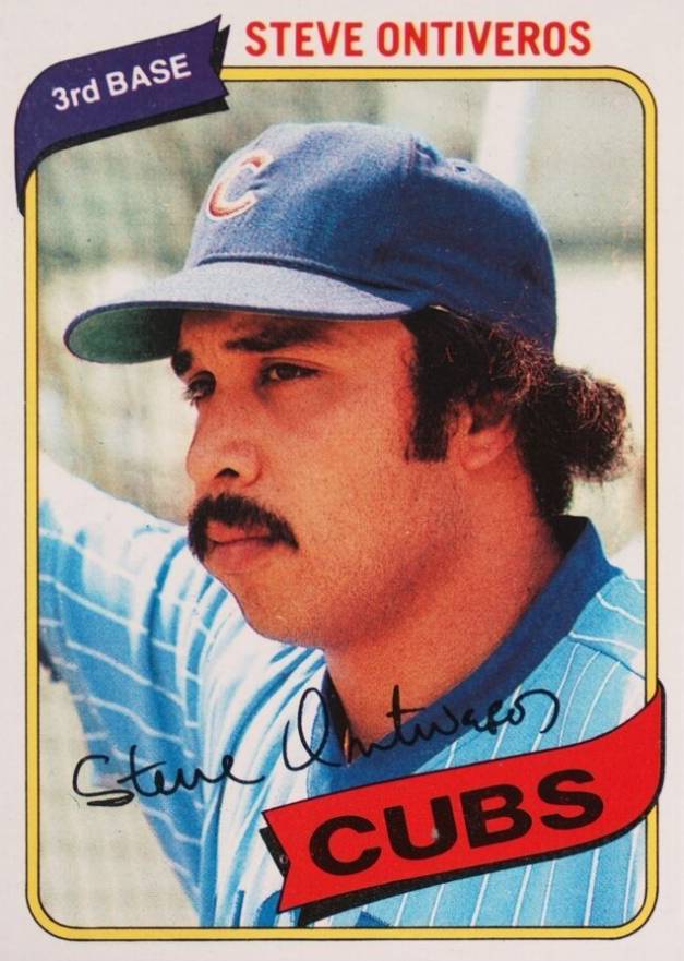 1980 Topps Steve Ontiveros #514 Baseball Card