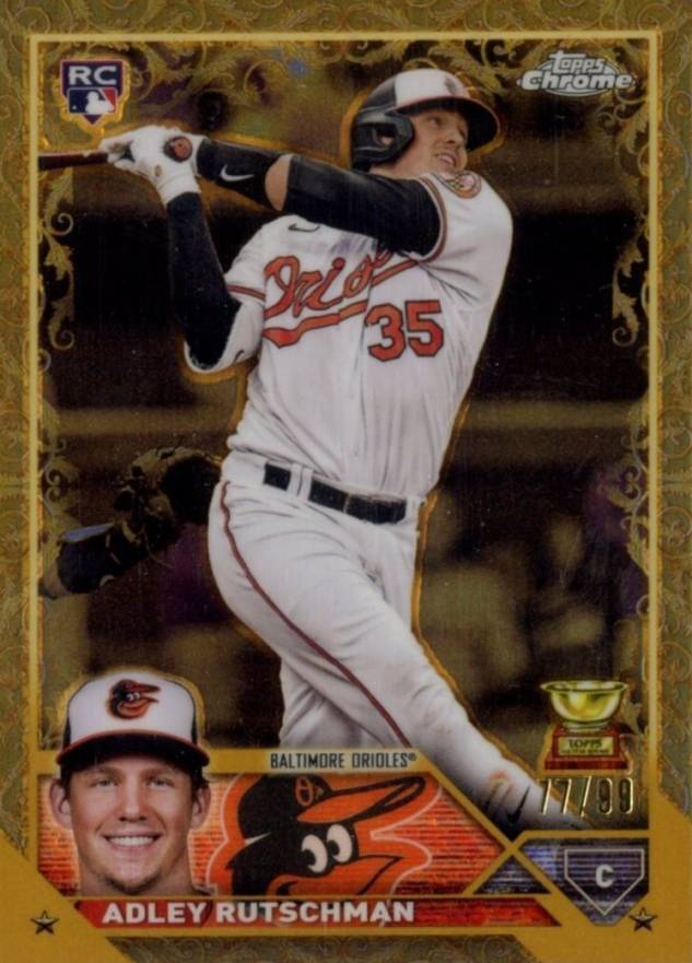 2023 Topps Gilded Collection Adley Rutschman #35 Baseball Card