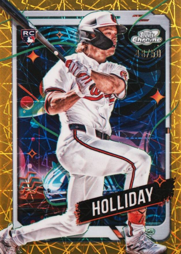 2024 Topps Chrome Cosmic Jackson Holliday #7 Baseball Card