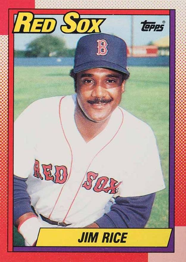 1990 Topps Jim Rice #785 Baseball Card