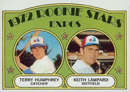 1972 Topps Terry Humphrey #489 Baseball Card
