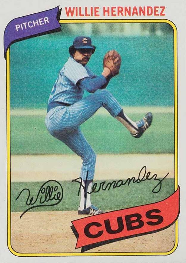 1980 Topps Willie Hernandez #472 Baseball Card
