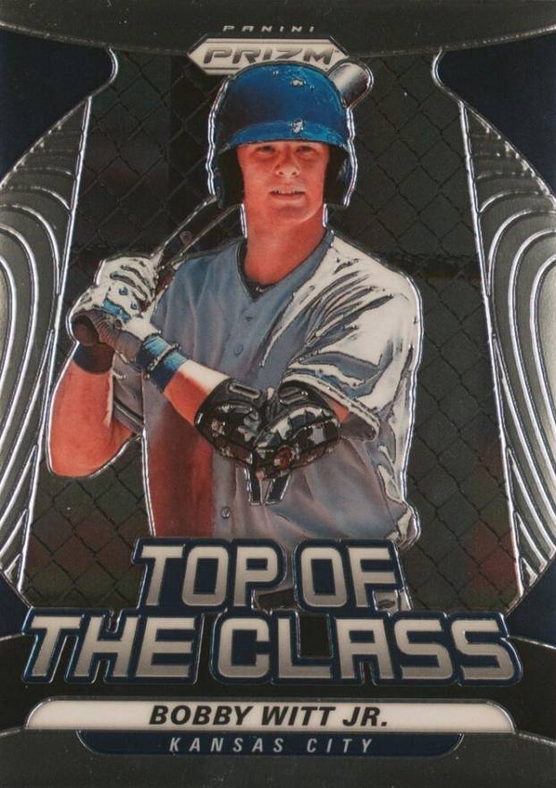 2020 Panini Prizm Top of the Class Bobby Witt Jr. #TOC2 Baseball Card