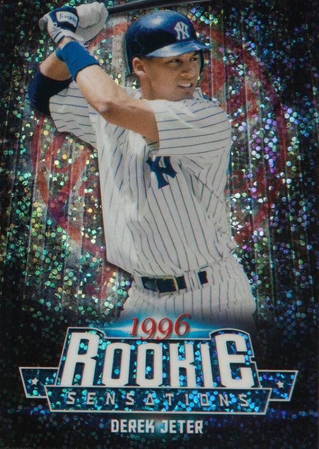 2015 Topps Chrome Update Chrome Rookie Sensations Derek Jeter #RSC18 Baseball Card