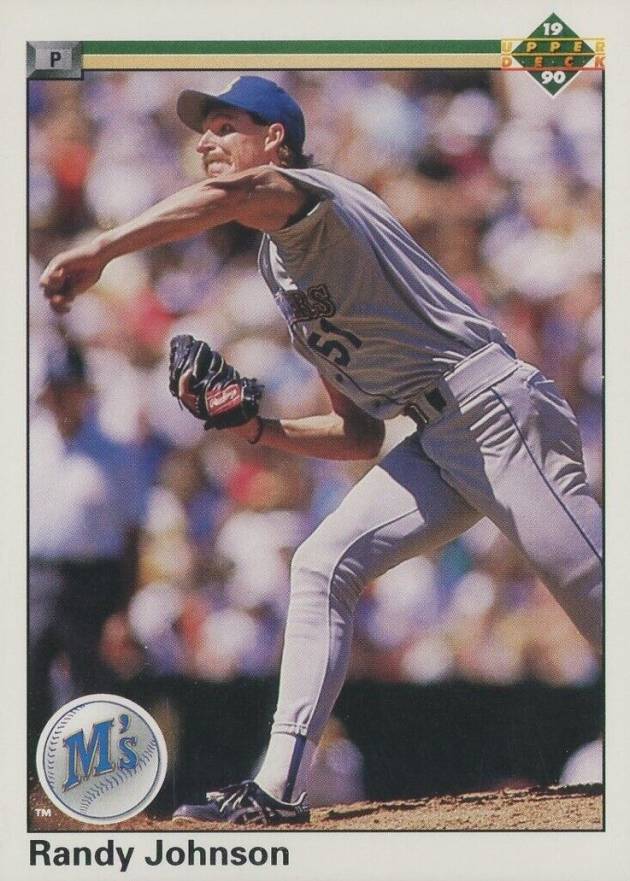 1990 Upper Deck Randy Johnson #563 Baseball Card