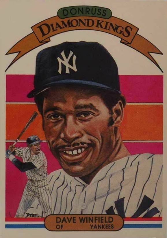 1982 Donruss Dave Winfield #18 Baseball Card