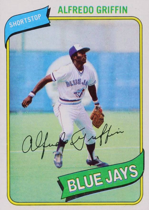 1980 Topps Alfredo Griffin #558 Baseball Card