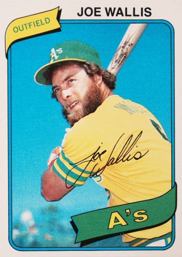 1980 Topps Joe Wallis #562 Baseball Card