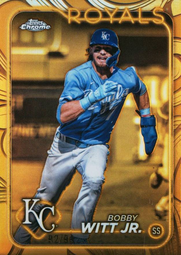 2024 Topps Gilded Collection Bobby Witt Jr. #136 Baseball Card
