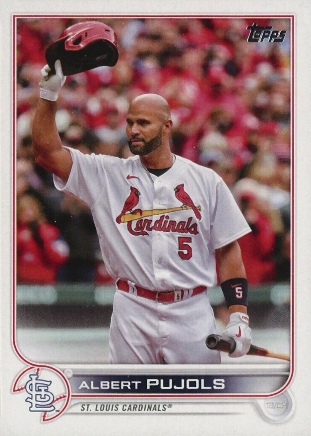 2022 Topps Update Albert Pujols #US300 Baseball Card