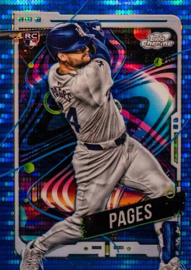2024 Topps Chrome Cosmic Andy Pages #107 Baseball Card