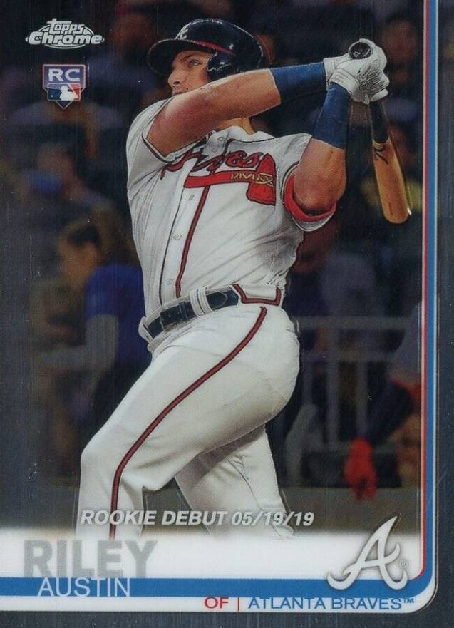 2019 Topps Chrome Update  Austin Riley #61 Baseball Card