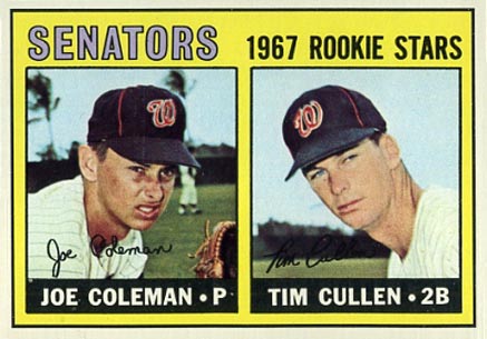 1967 Topps Joe Coleman #167 Baseball Card