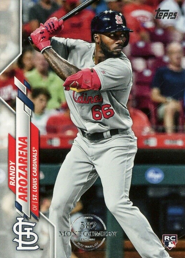 2020 Topps Complete Set Randy Arozarena #229 Baseball Card