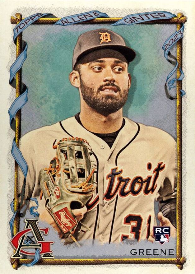 2023 Topps Allen & Ginter Riley Greene #44 Baseball Card