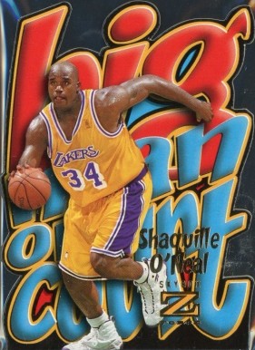 1996 Skybox Z-Force Big Man on Court Basketball Card Set