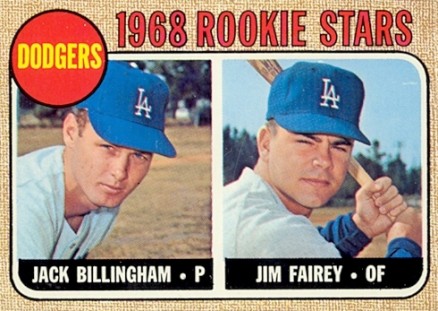 1968 Topps Jack Billingham #228 Baseball Card