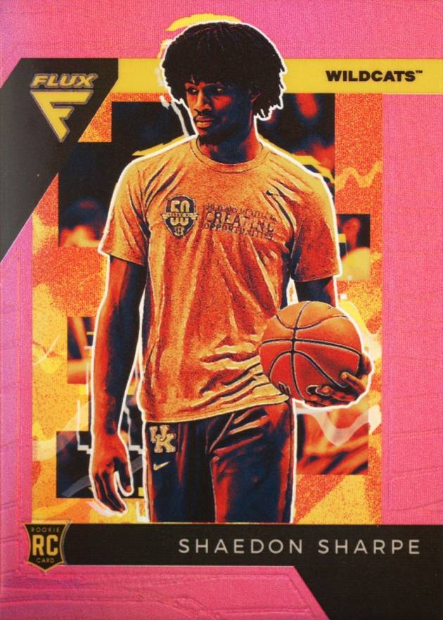 2022 Panini Chronicles Draft Picks Flux Shaedon Sharpe #8 Basketball Card