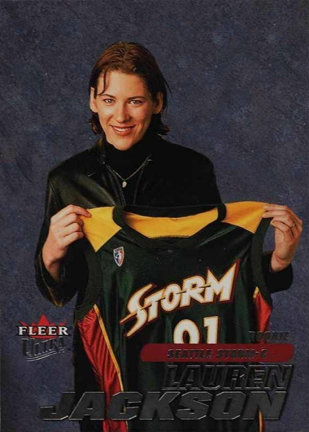 WNBA Lauren Jackson サイン入り雑誌 2005 WNBA #20 Lauren Jackson Signed Card AUTO PSA Slabbed