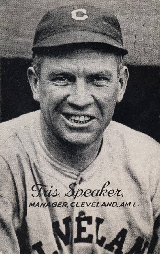 1921 Exhibits 1921 (Set 1) Tris Speaker # Baseball Card