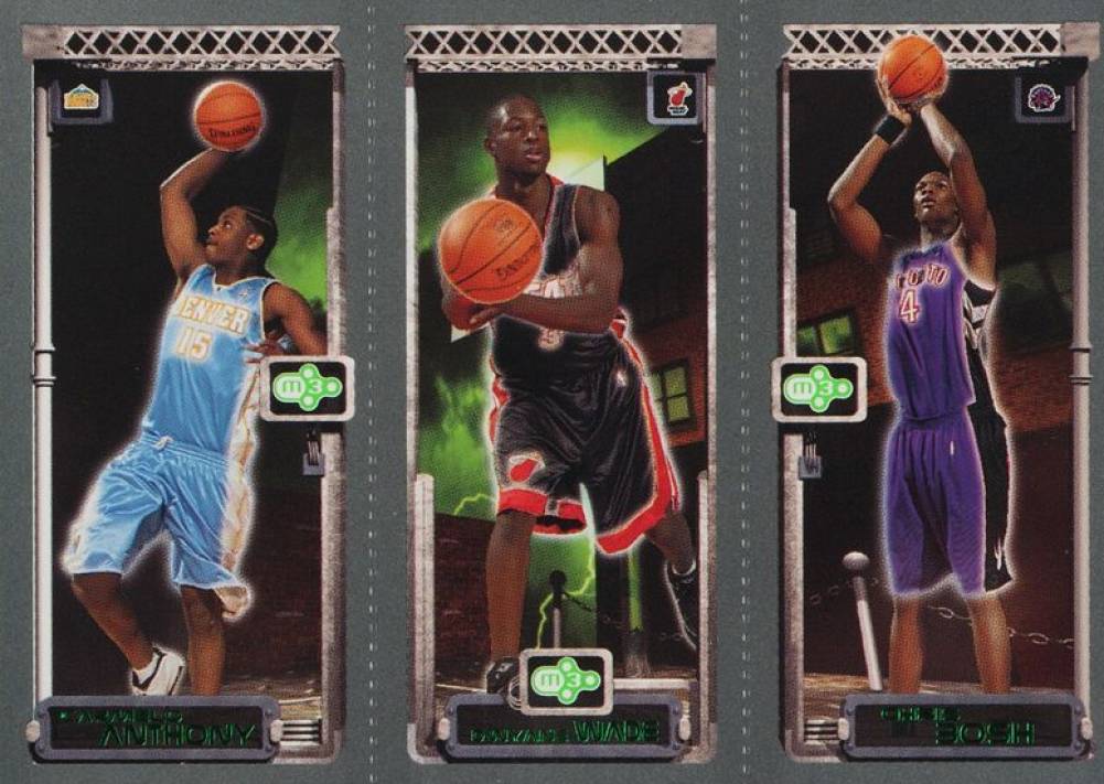 2003 Topps Rookie Matrix Carmelo Anthony # Basketball Card