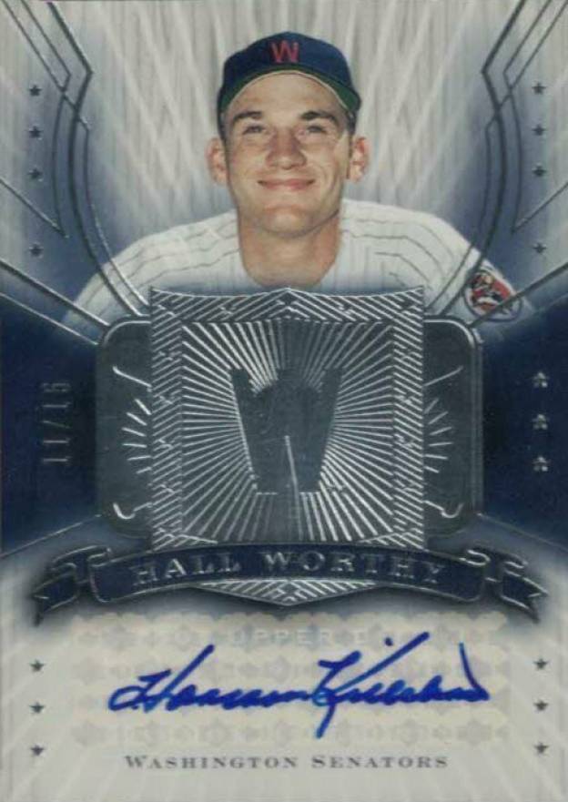2005 Upper Deck Hall of Fame Hall Worthy Autograph Harmon Killebrew #HWHK1 Baseball Card