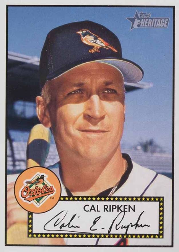 2001 Topps Heritage Cal Ripken Jr. #316 Baseball Card
