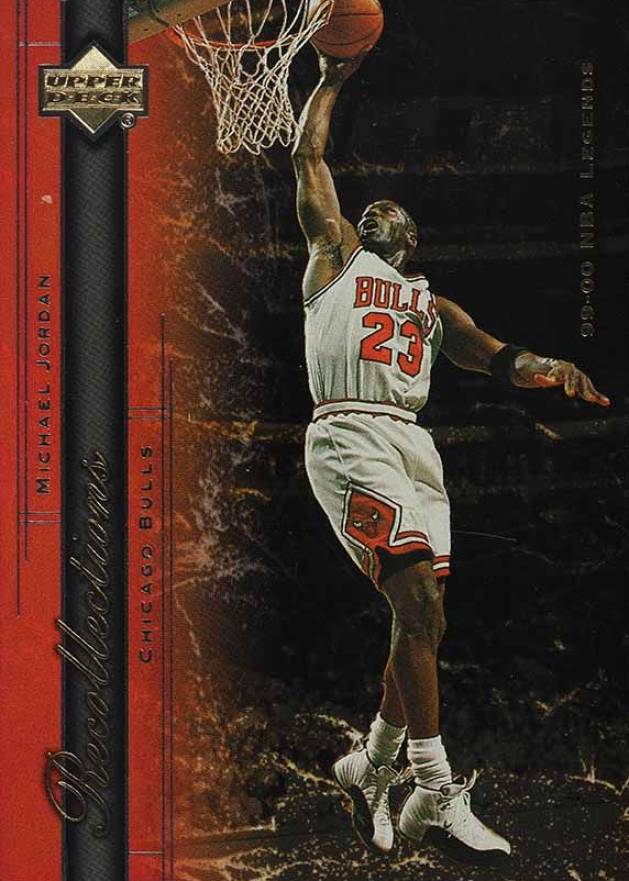 2000 Upper Deck Legends Recollections Michael Jordan #R1 Basketball Card