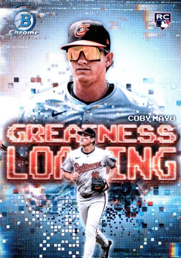 2025 Bowman Greatness Loading Coby Mayo #GL2 Baseball Card