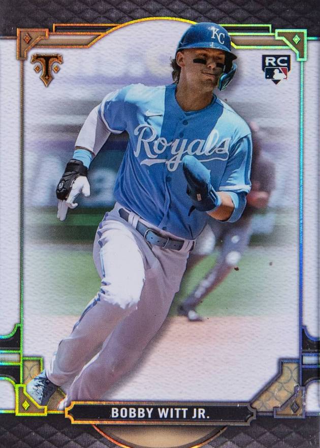 2022 Topps Triple Threads Bobby Witt Jr. #9 Baseball Card