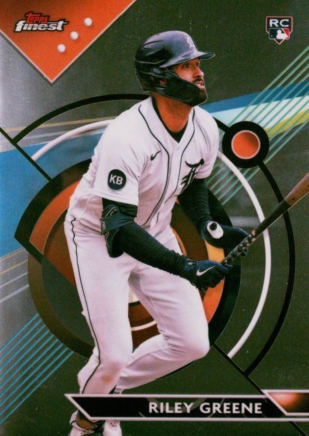 2023 Topps Finest Riley Greene #10 Baseball Card