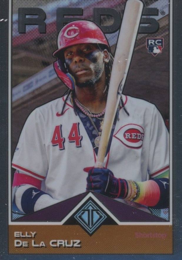 2024 Topps Transcendent Collection Transcendent Icons Chrome Elly de La Cruz #30 Baseball Card