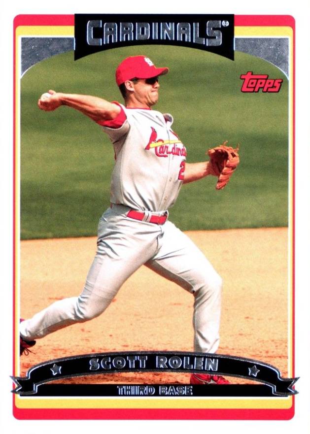 2006 Topps Scott Rolen #555 Baseball Card
