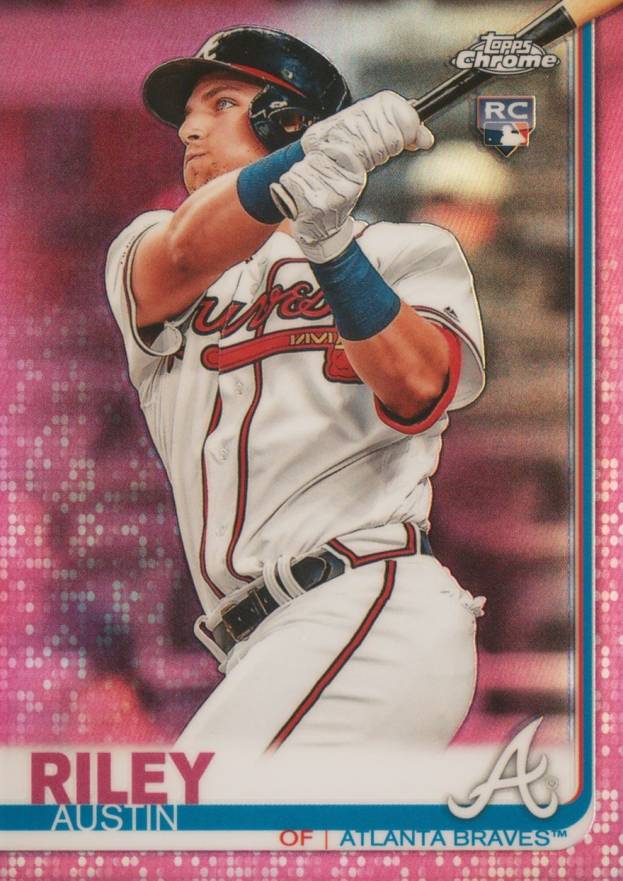 2019 Topps Chrome Update  Austin Riley #37 Baseball Card