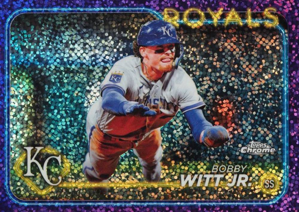 2024 Topps Chrome Bobby Witt Jr. #120 Baseball Card