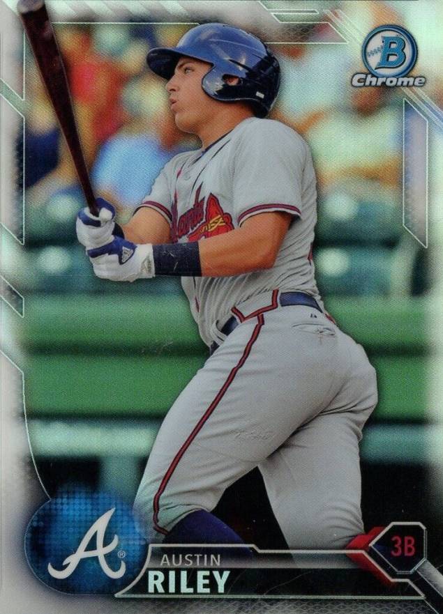 2016 Bowman Draft  Austin Riley #BDC165 Baseball Card