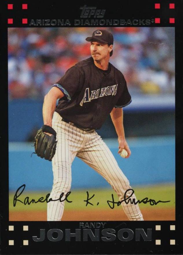 2007 Topps Randy Johnson #560 Baseball Card