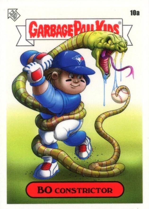 2022 Topps Garbage Pail Kids GPK X MLB Series 2 Alex Pardee Bo Constrictor #10a Baseball Card