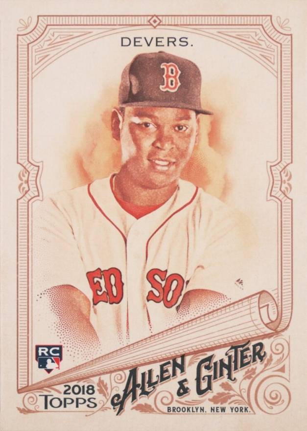 2018 Topps Allen & Ginter Rafael Devers #216 Baseball Card