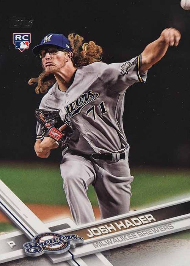 2017 Topps Update Josh Hader #US209 Baseball Card