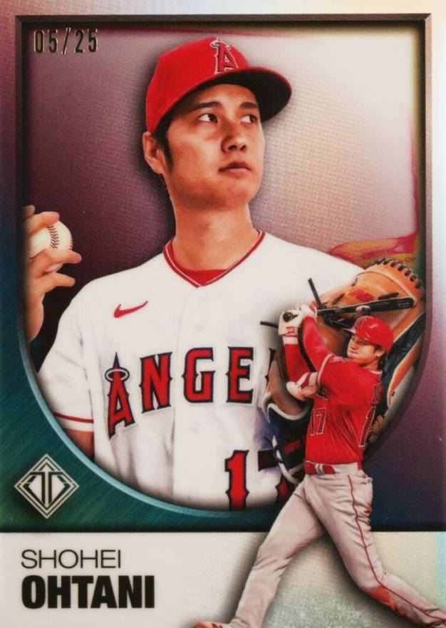 2023 Topps Transcendent Collection Transcendent Icons Chrome Shohei Ohtani #83 Baseball Card