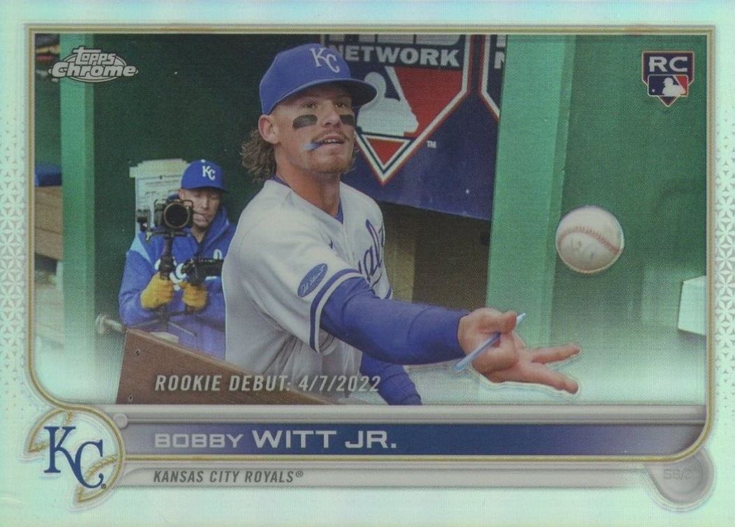 2022 Topps Chrome Update Bobby Witt Jr. #USC176 Baseball Card