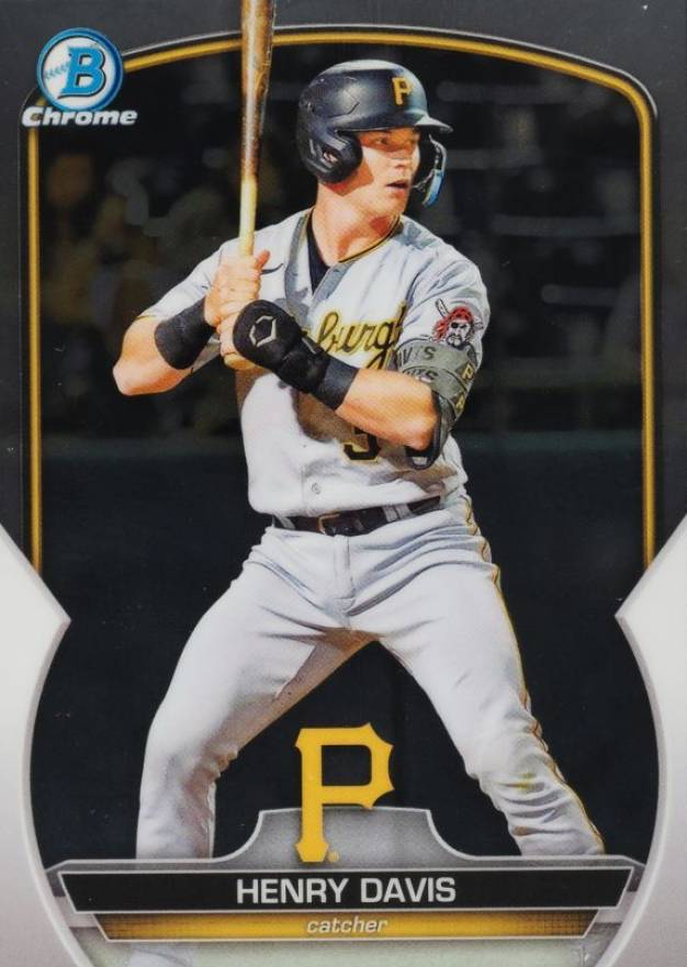 2023 Bowman Chrome Prospects Henry Davis #BCP14 Baseball Card